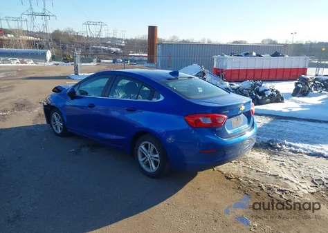 2017 Chevrolet Cruze Lt Auto из США, поврежденный, VIN 1G1BE5SM4H7205646